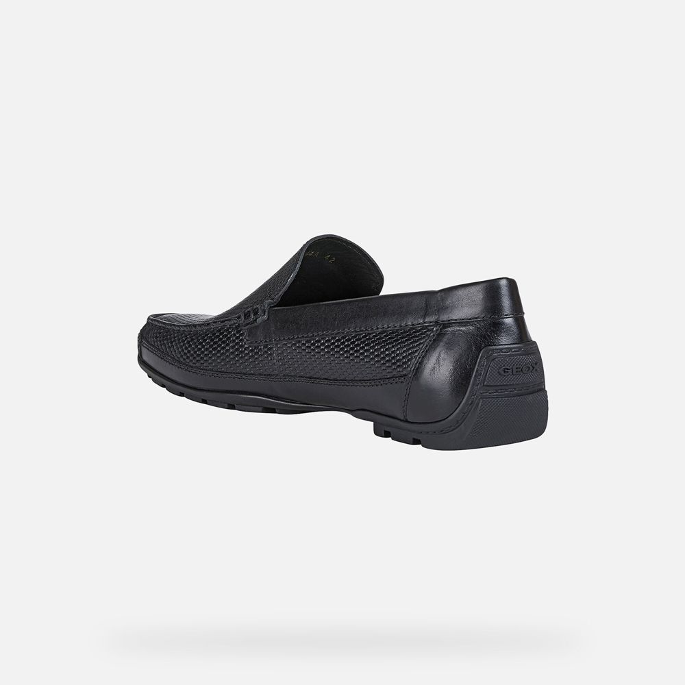 Geox Erkek Loafers Siyah - Moner - NUI-690375